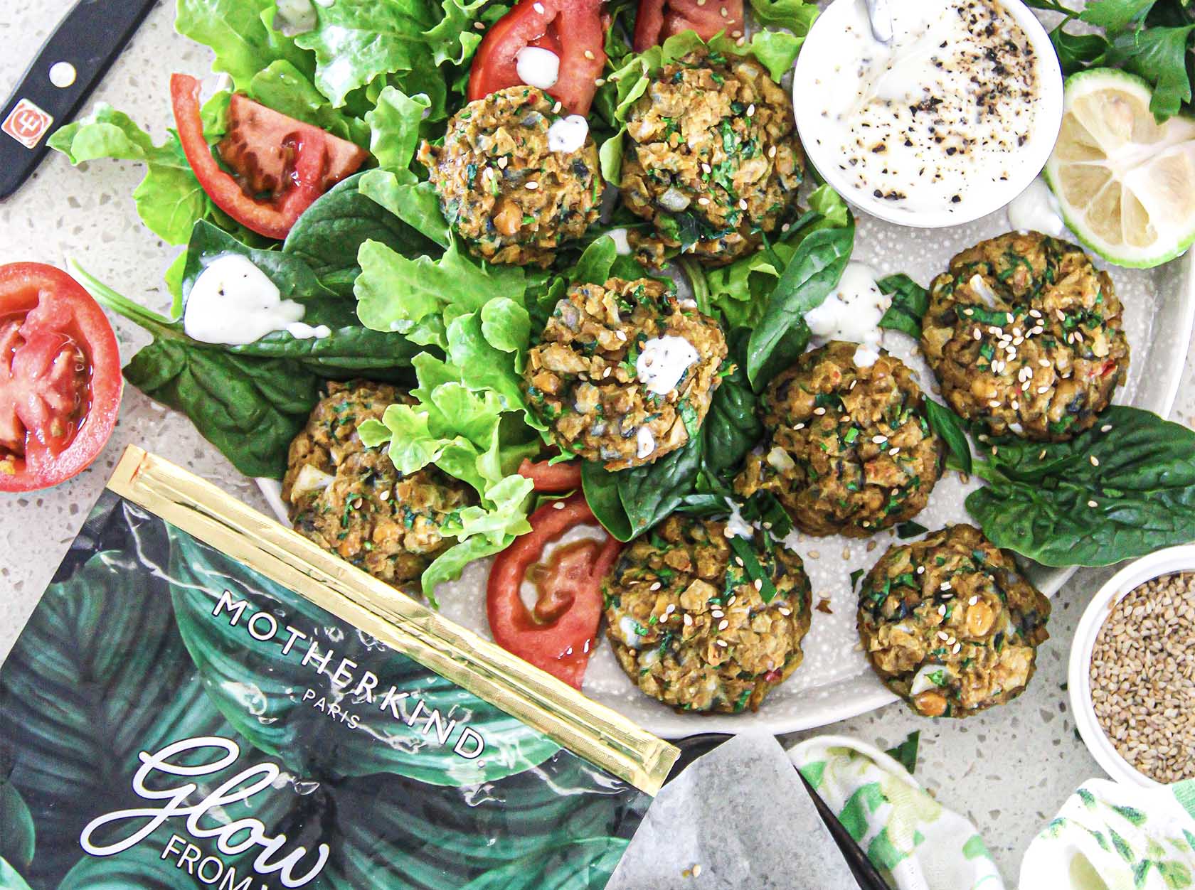 Baked Collagen Falafel – Motherkind Co