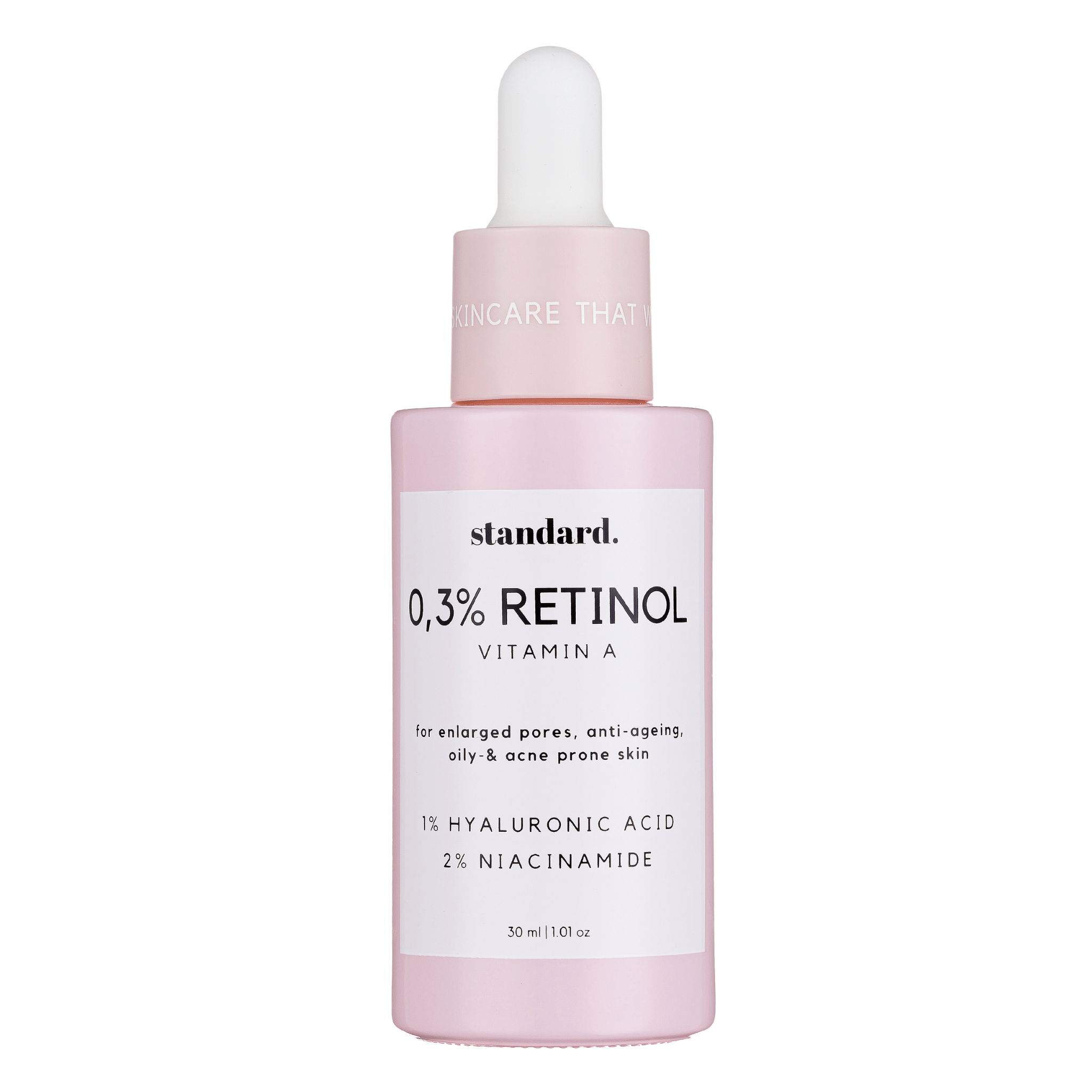 Retinol 0,3 (Vitamin A) % Serum with Niacinamide & Hyaluronic Acid - 30ml
