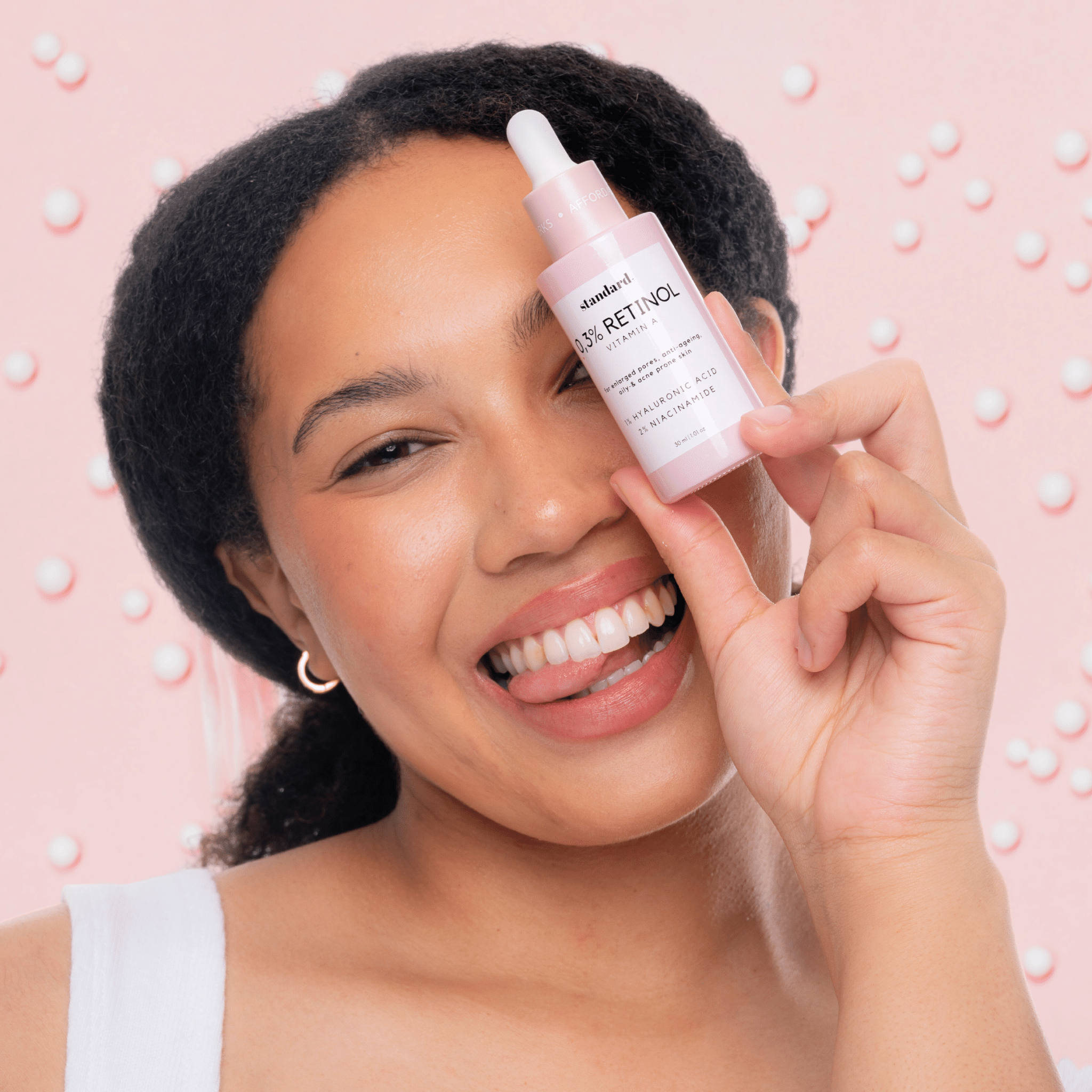 Retinol 0,3 (Vitamin A) % Serum with Niacinamide & Hyaluronic Acid - 30ml