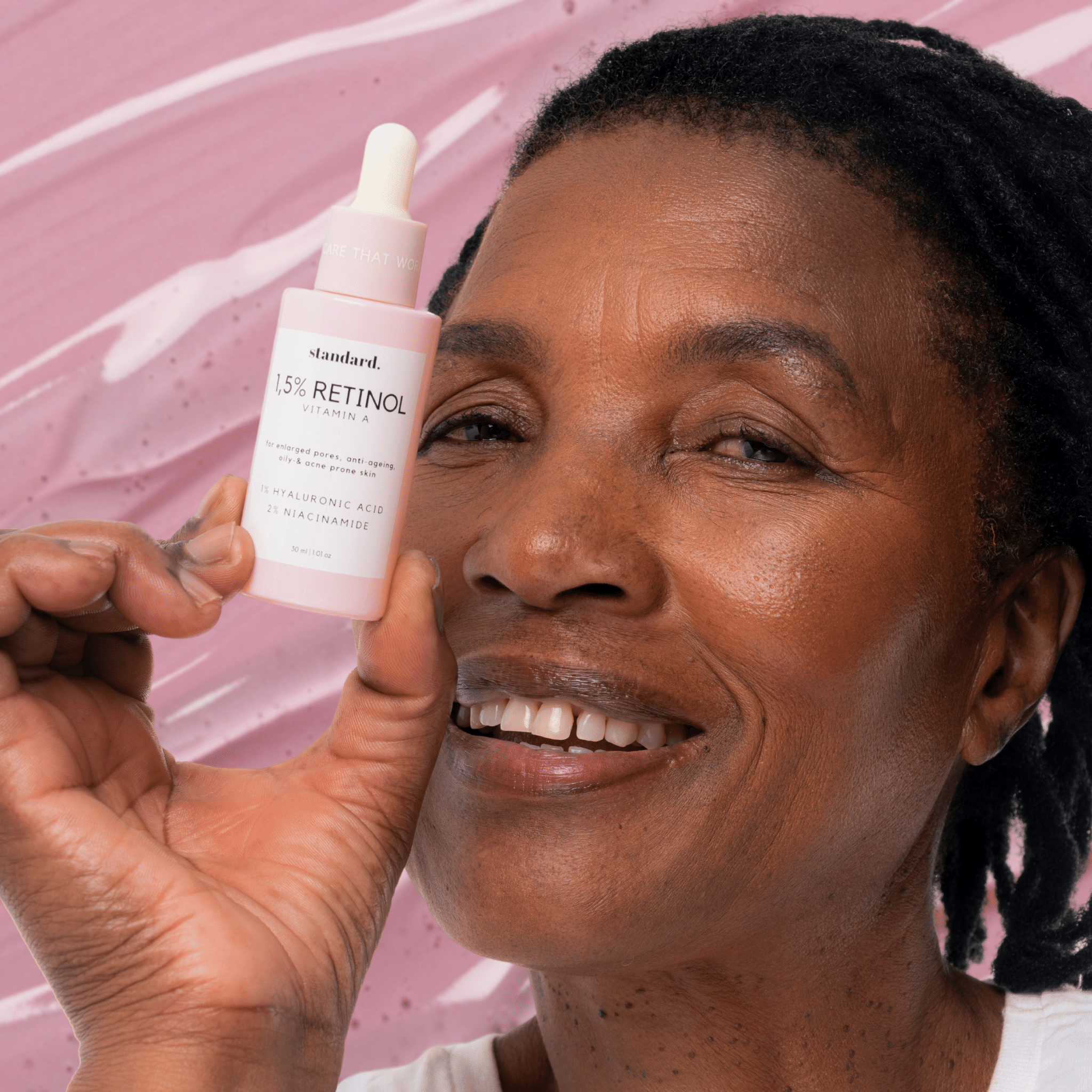 Retinol 1,5% (Vitamin A) Serum with Niacinamide & Hyaluronic Acid - 30ml