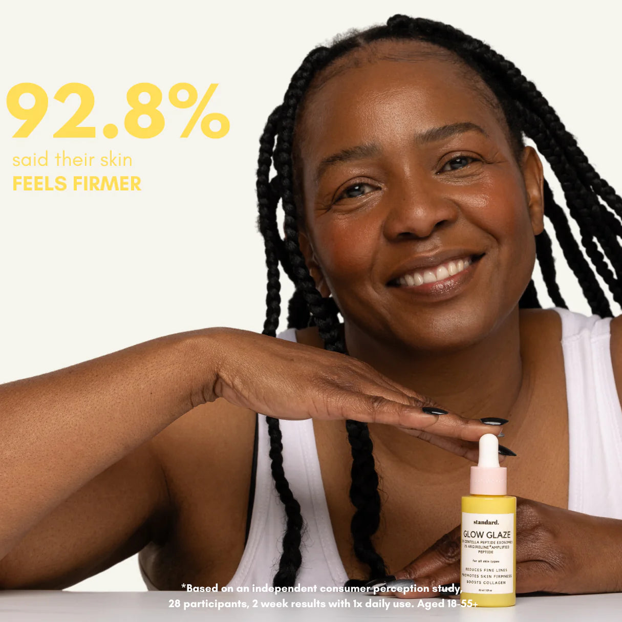 Glow Glaze Serum with 2% Argireline Amplified, Ceramide, Hyaluronic Acid & Centella Reversa