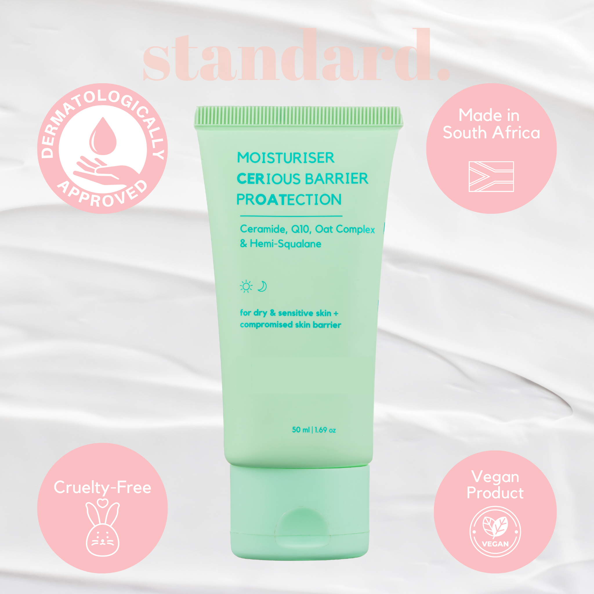 CERious PrOATection Moisturiser with 4% Ceramide & Oat Extract - 10ml