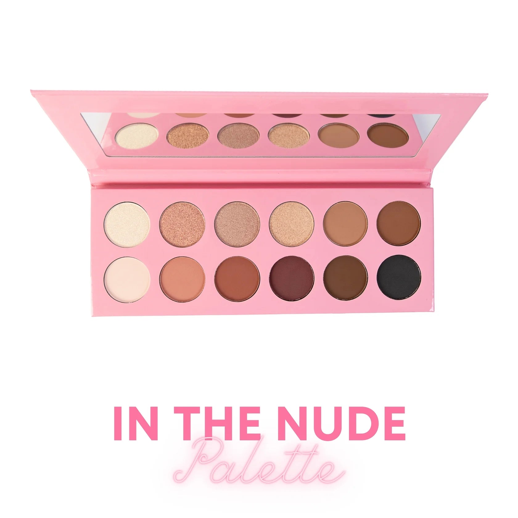 12 Shade In The Nude Eyeshadow Palette
