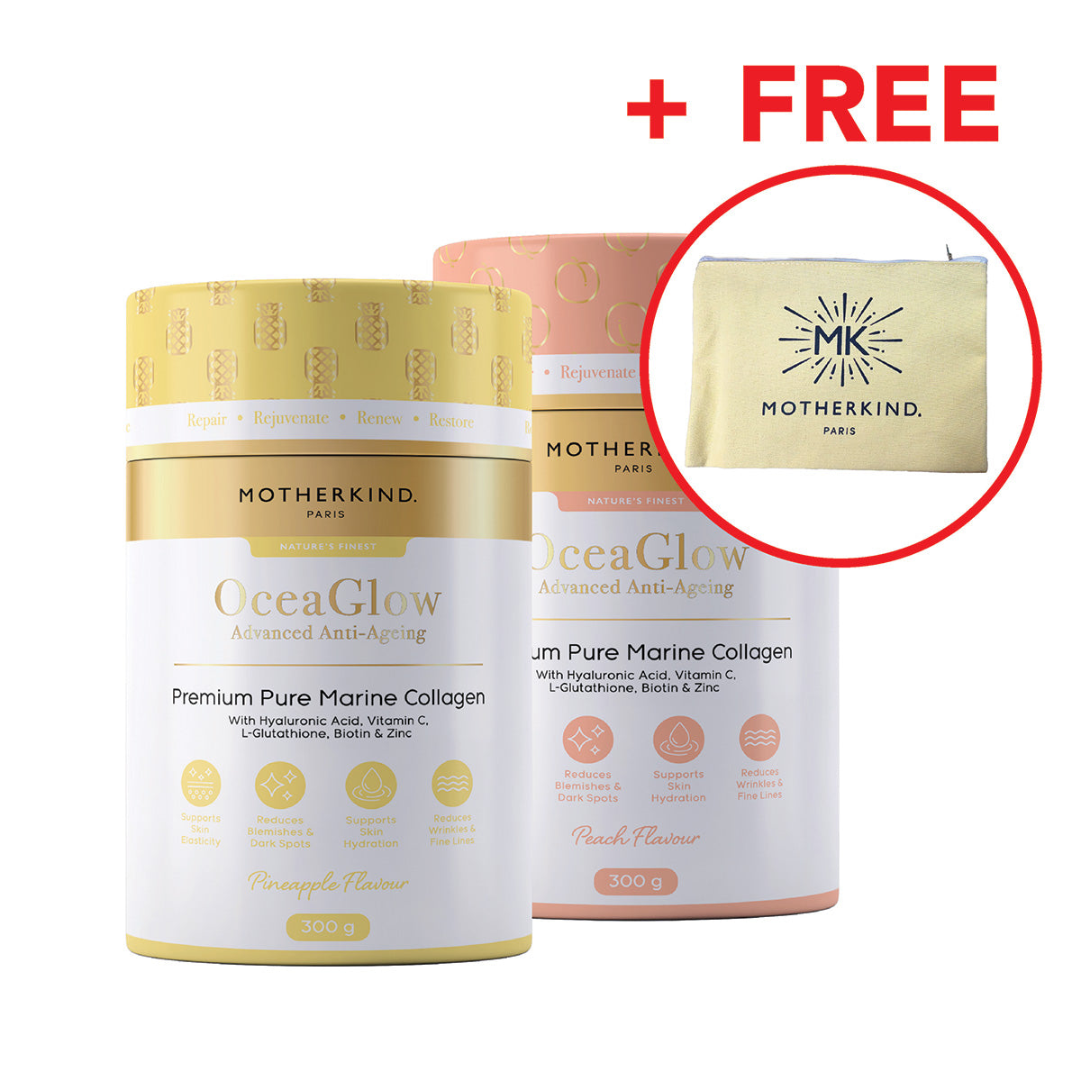 OceaGlow Marine Collagen-Starter kit + FREE GIFT