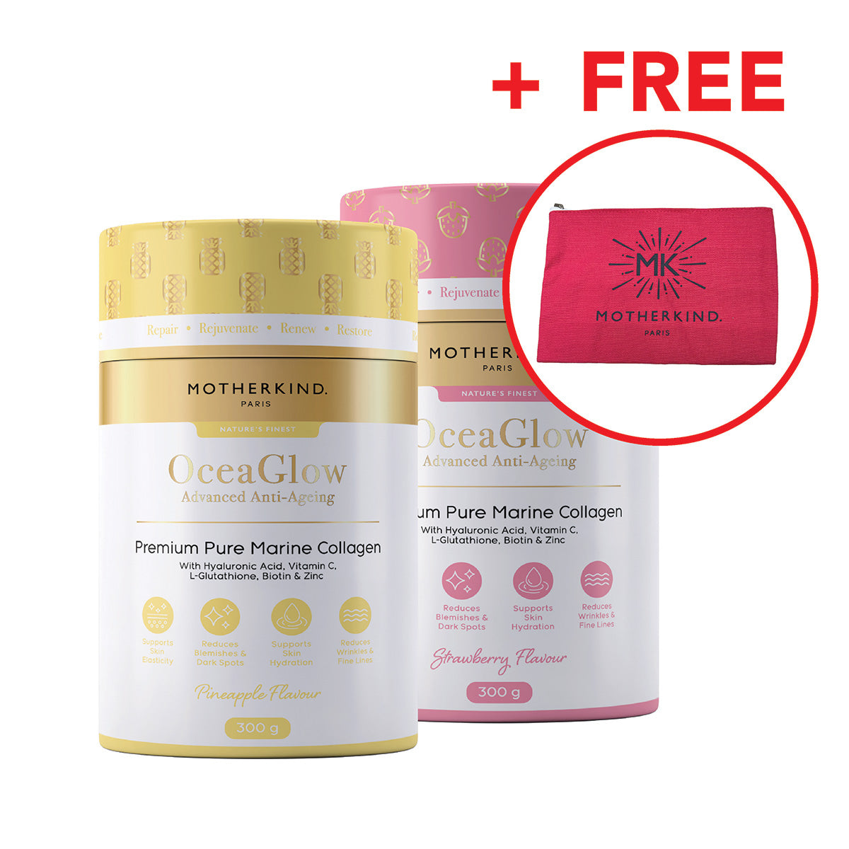 OceaGlow Marine Collagen-Starter kit + FREE GIFT