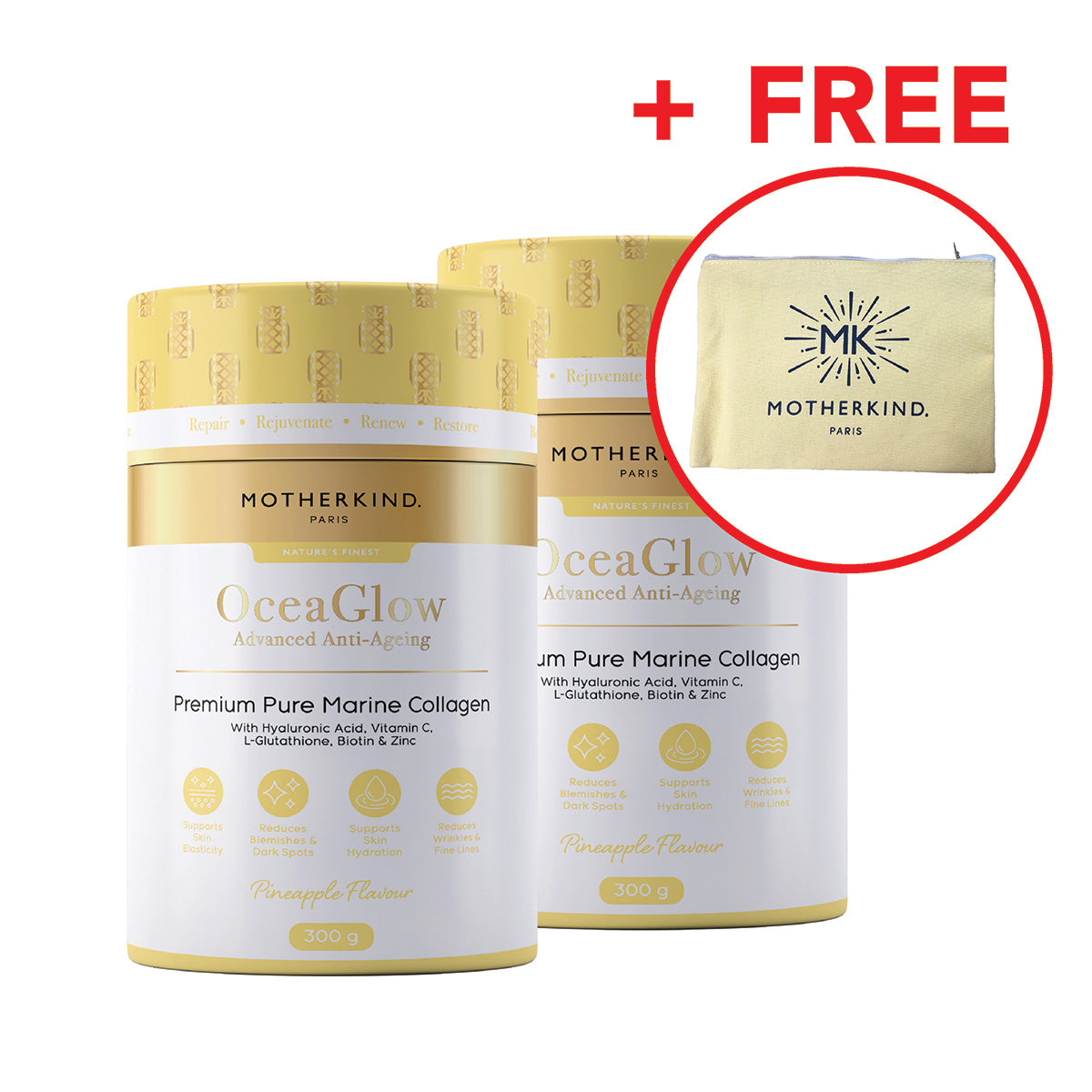 OceaGlow Marine Collagen-Starter kit + FREE GIFT