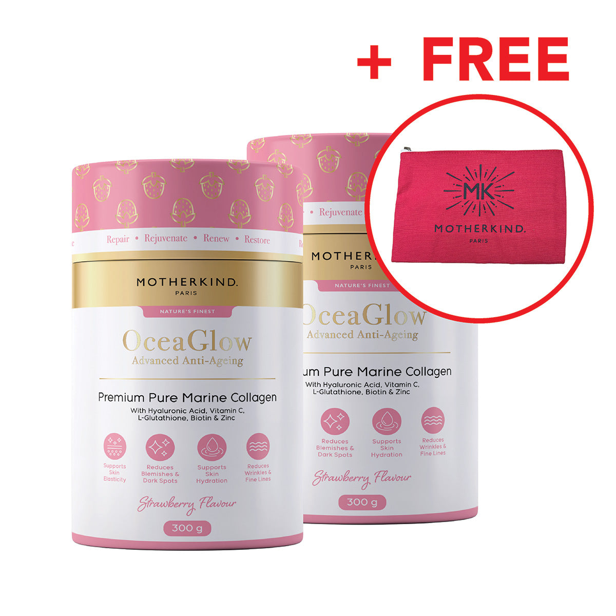 OceaGlow Marine Collagen-Starter kit + FREE GIFT