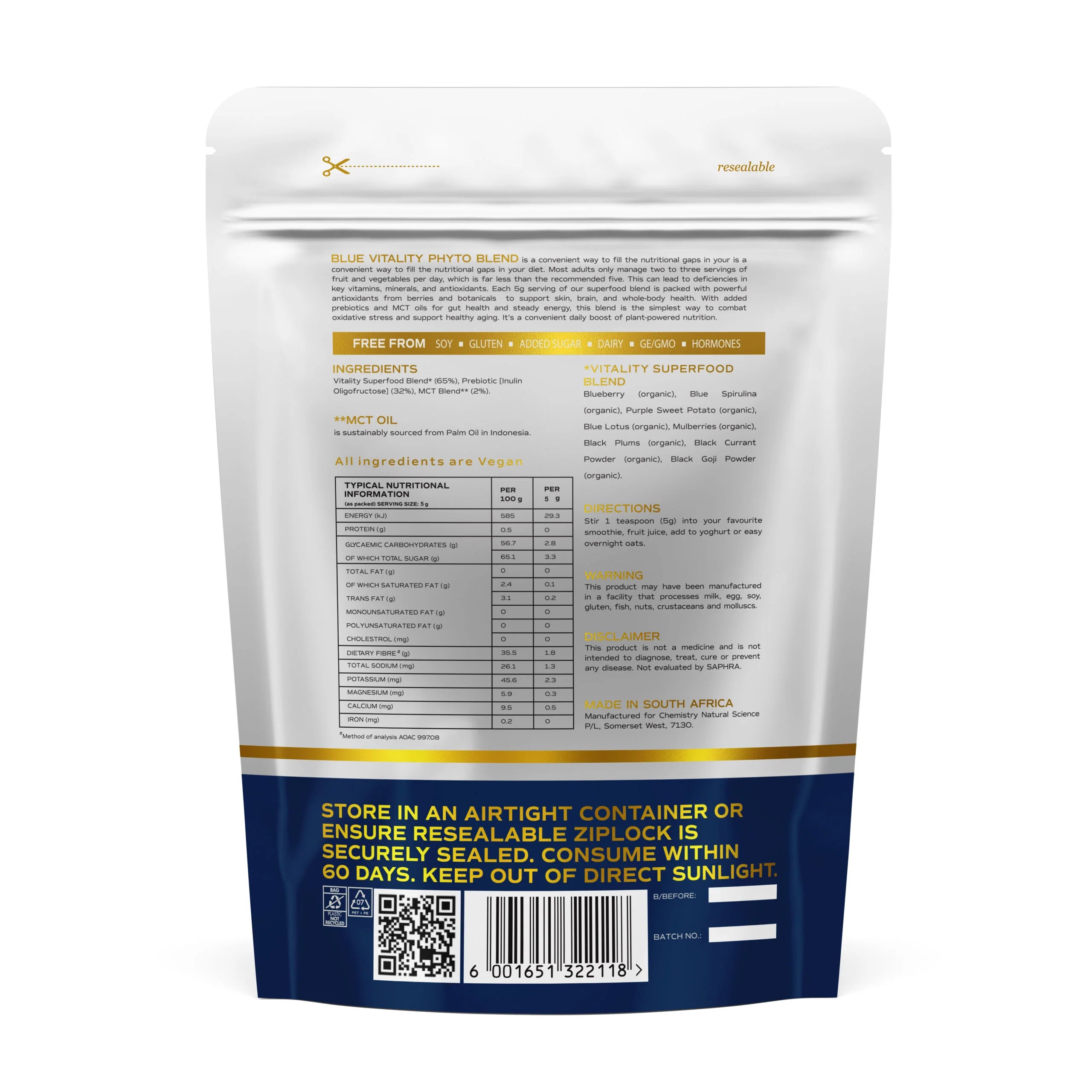 ORGANIC BLUE SUPERFOOD | 100G
