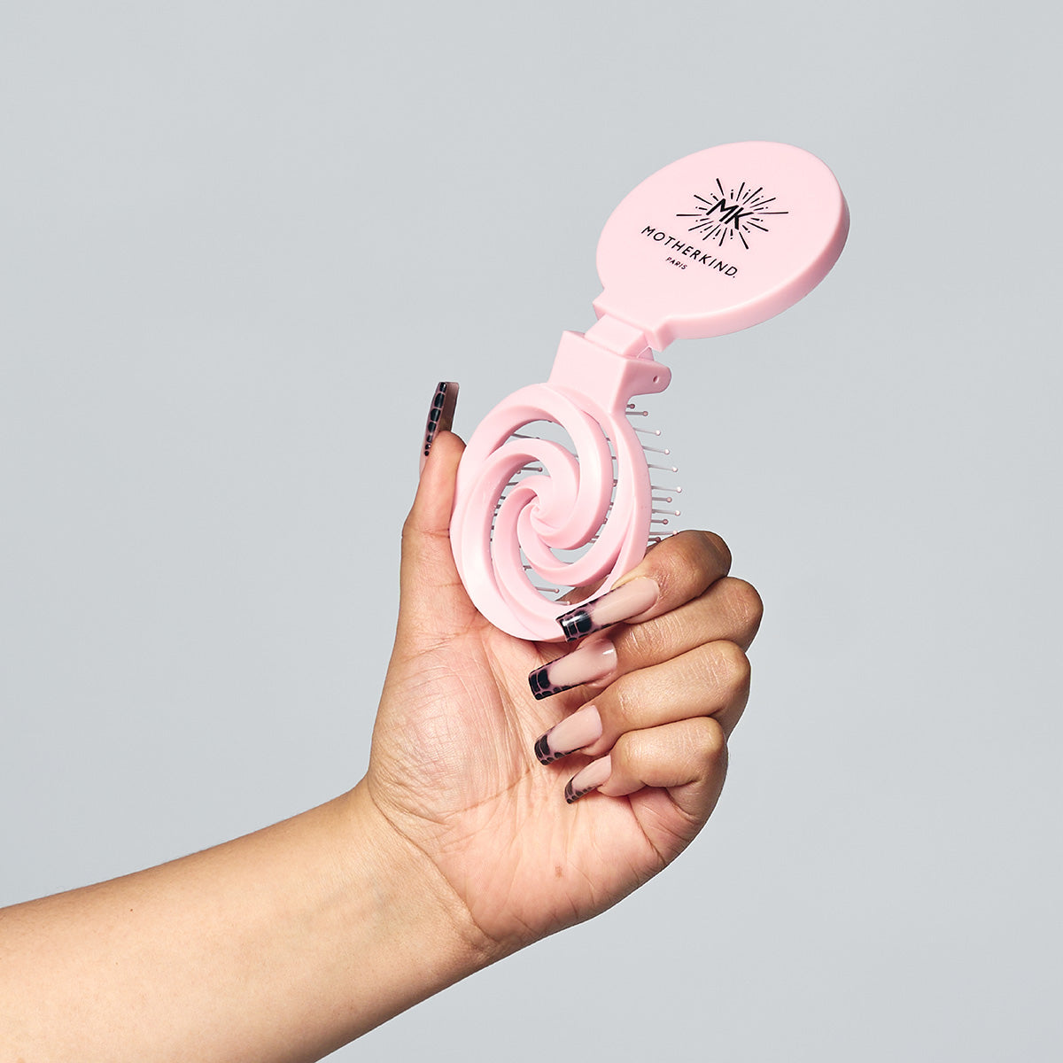 Compact Travel Hairbrush