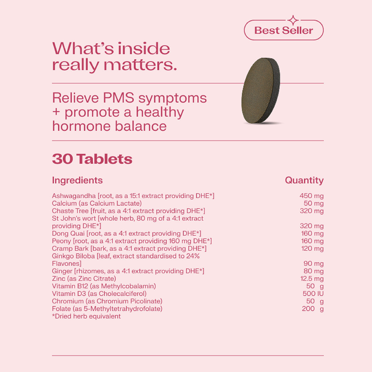 PMS Support + Hormone Balance