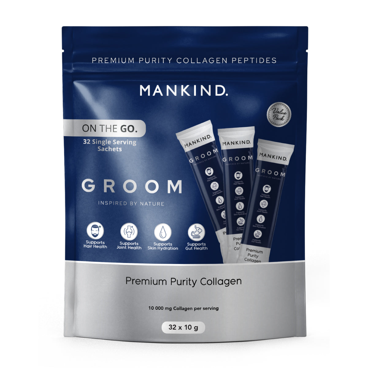Groom Collagen Single Servings