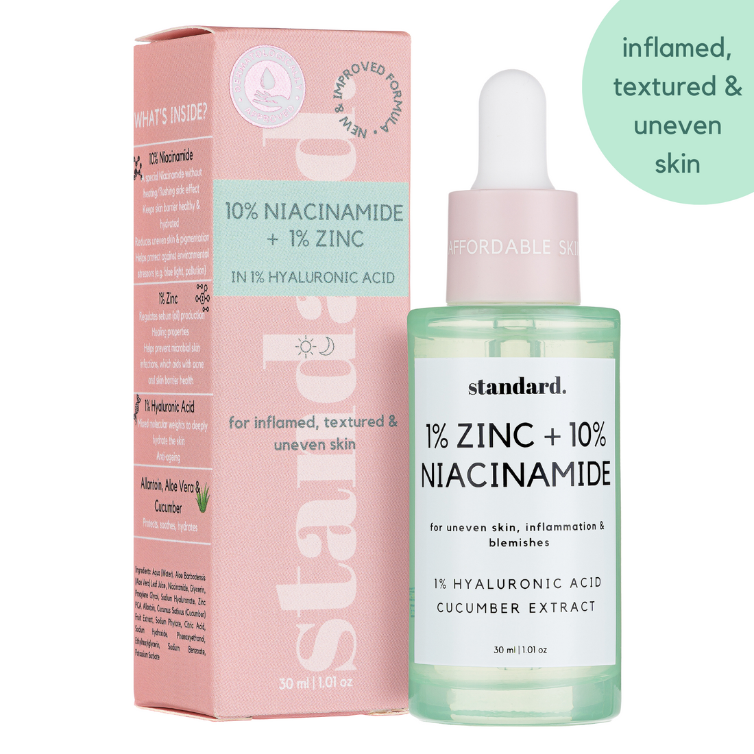 10% Niacinamide & 1% Zinc Serum - 30ml