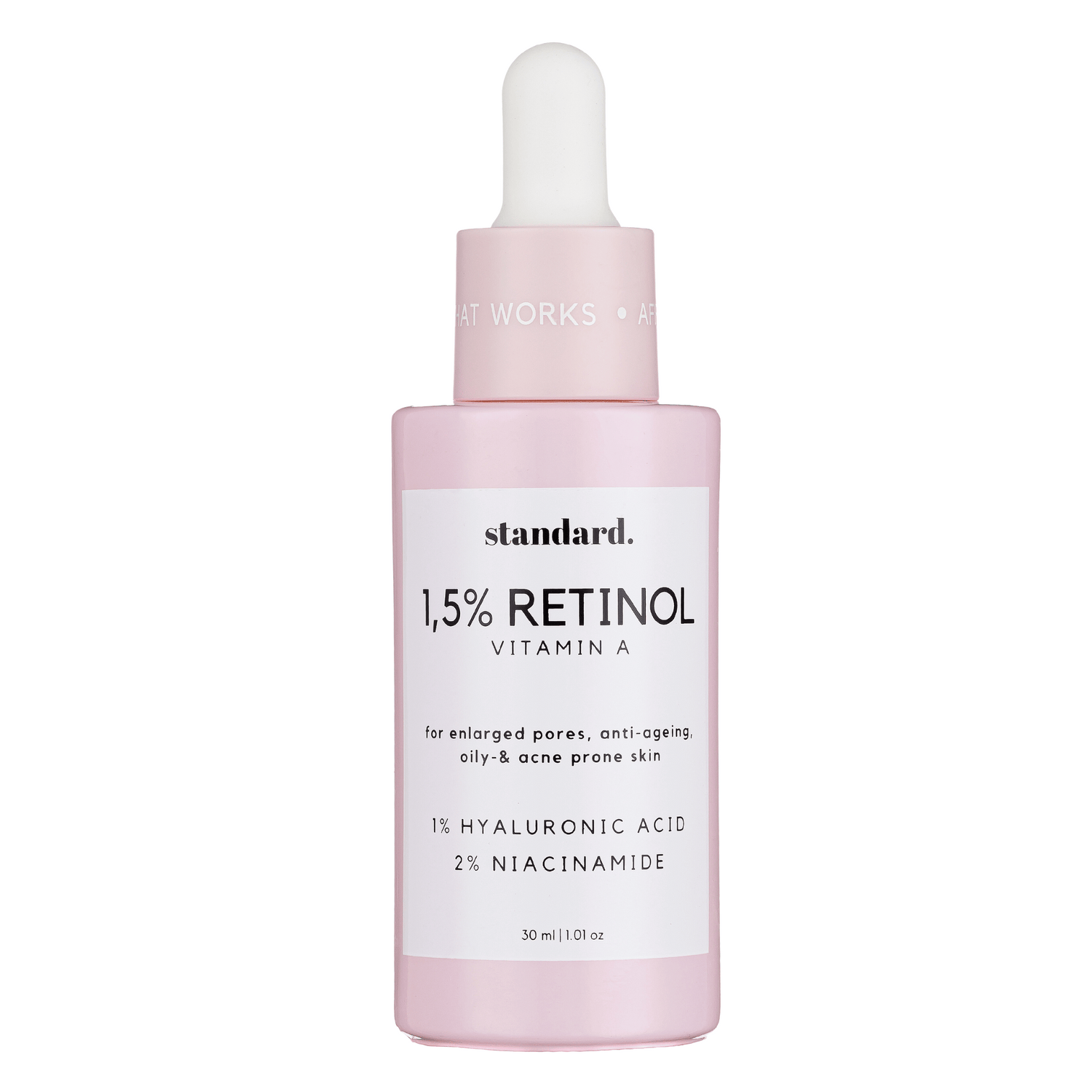 Retinol 1,5% (Vitamin A) Serum with Niacinamide &amp; Hyaluronic Acid - 30ml