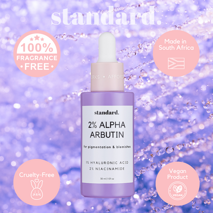 2% Alpha Arbutin Serum with Hyaluronic Acid - 30ml