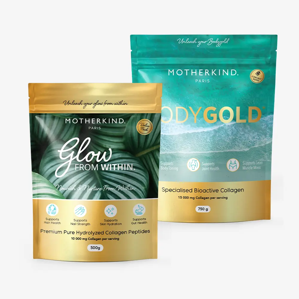 Glow From Within 500g &amp; BodyGOLD 750g Starter Kit