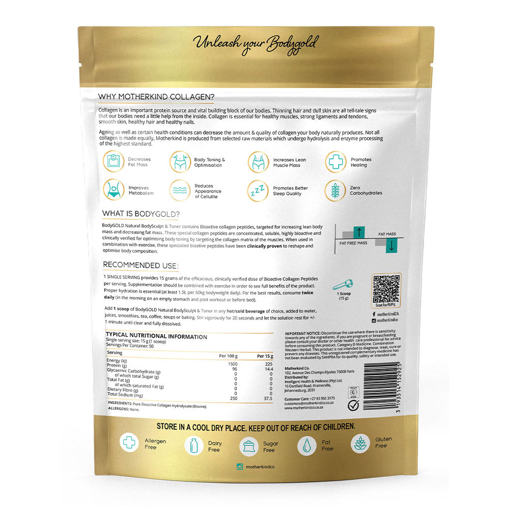 BodyGOLD Collagen 750g x 2