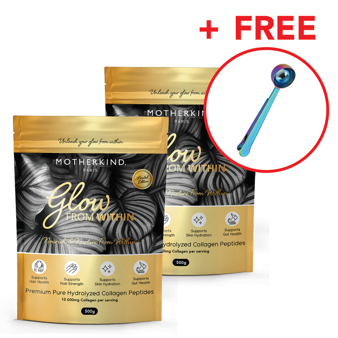 Glow From Within 2 x 500g - LIMITED EDITION + FREE GIFT