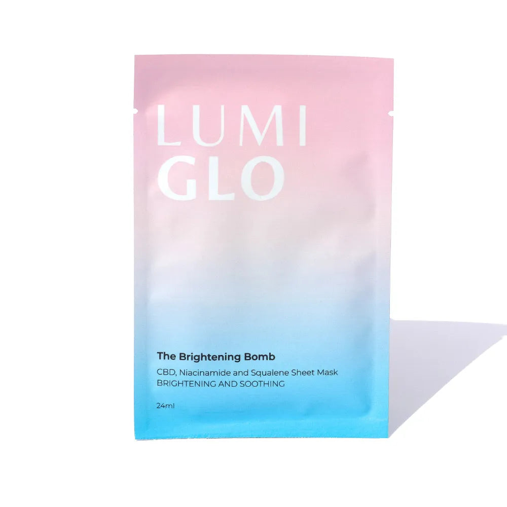 The Brightening Bomb - Sheet Mask