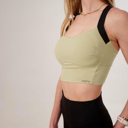 Colour Contrast Sports Bra