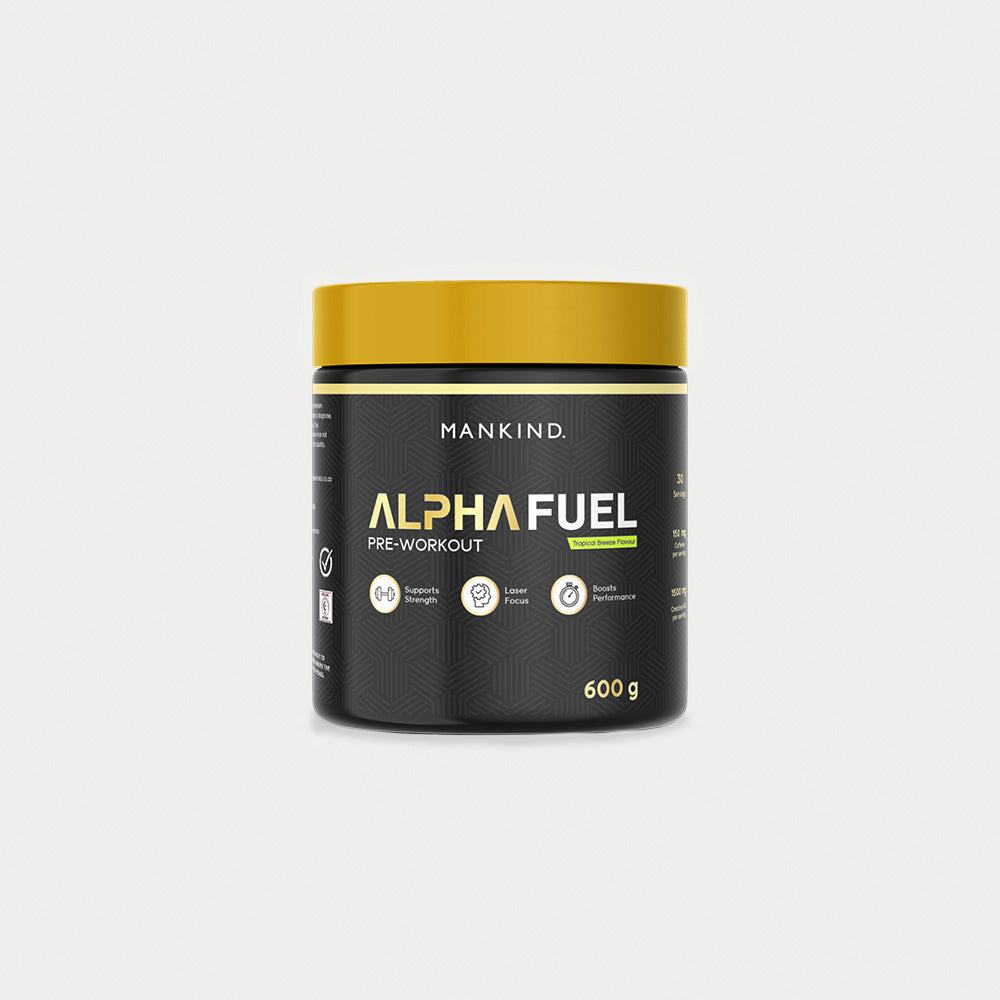 AlphaFuel Pre-workout 600g - Tropical Flavour