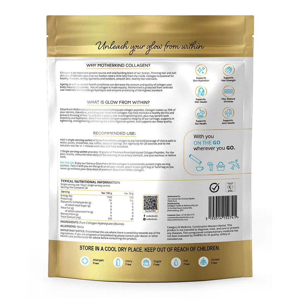 Glow From Within Collagen Single Servings