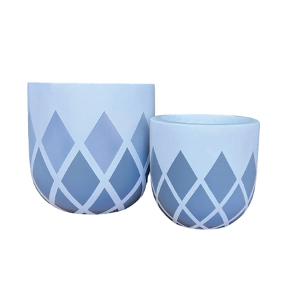 Grey Griffin Indoor Modern Pot Combo