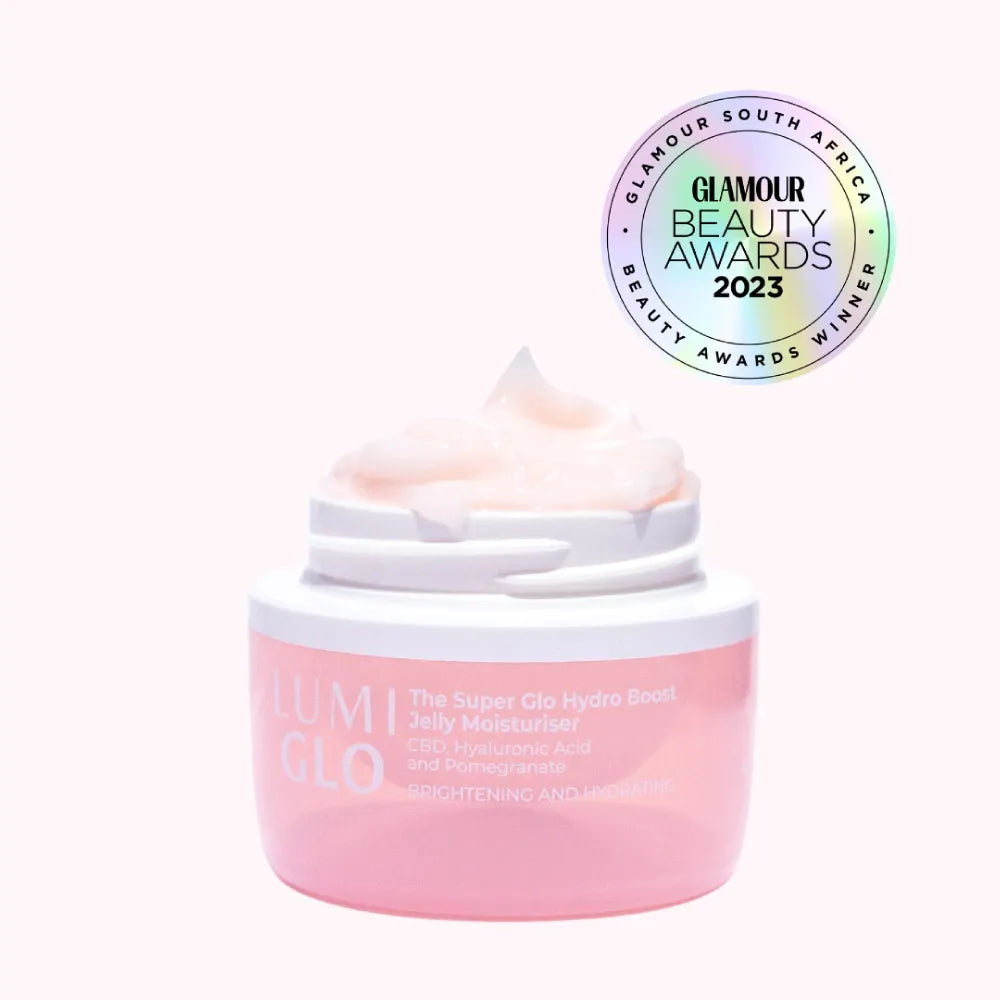 The Super Glo Hydro Boost Jelly Moisturiser