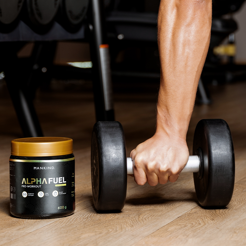 AlphaFuel Pre-workout 600g - Tropical Flavour