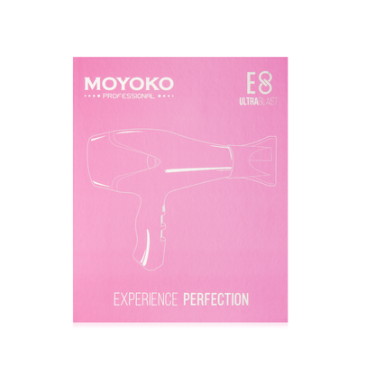 E.8 Professional Hairdryer - Pink