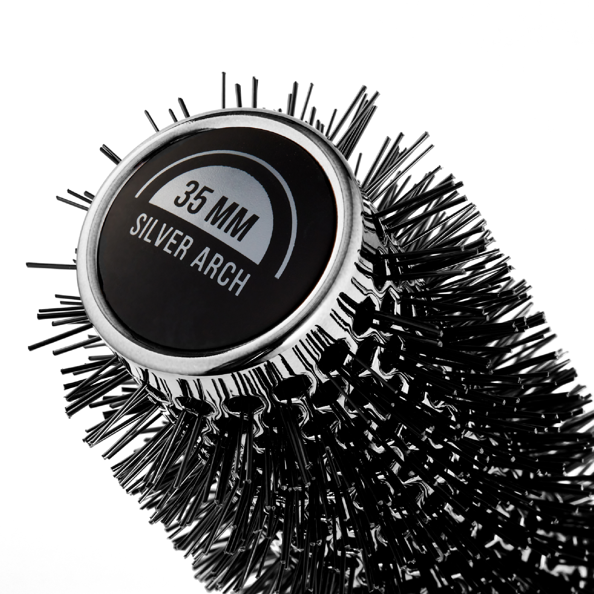 Silver Arch Round Brush - 35mm