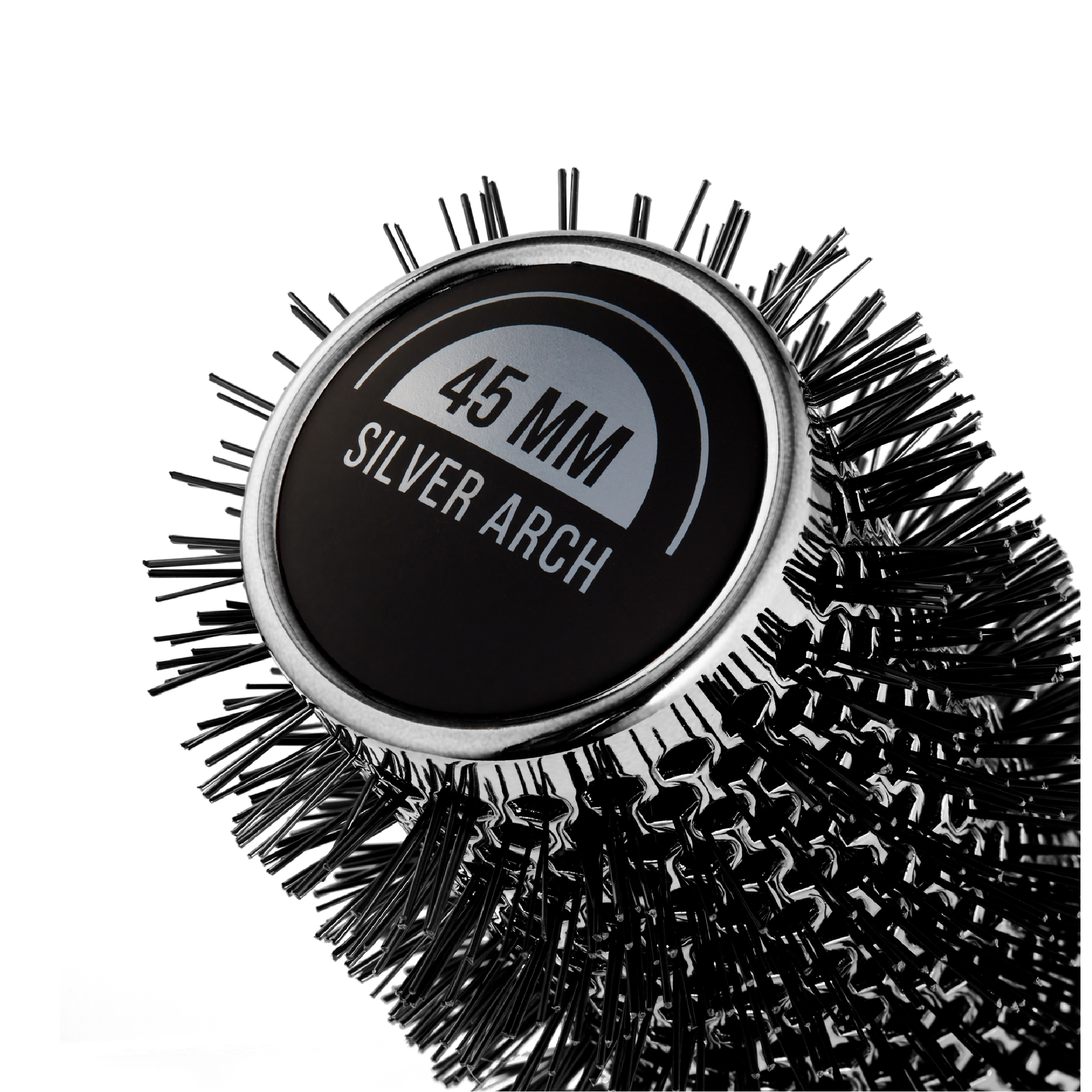 Silver Arch Round Brush - 45mm