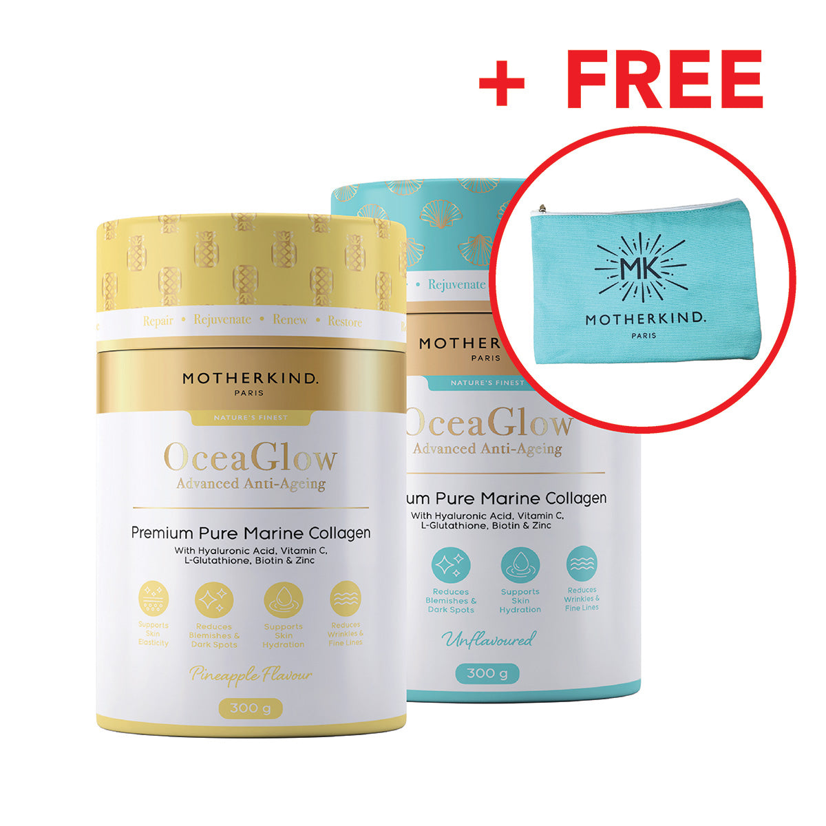 OceaGlow Marine Collagen-Starter kit + FREE GIFT