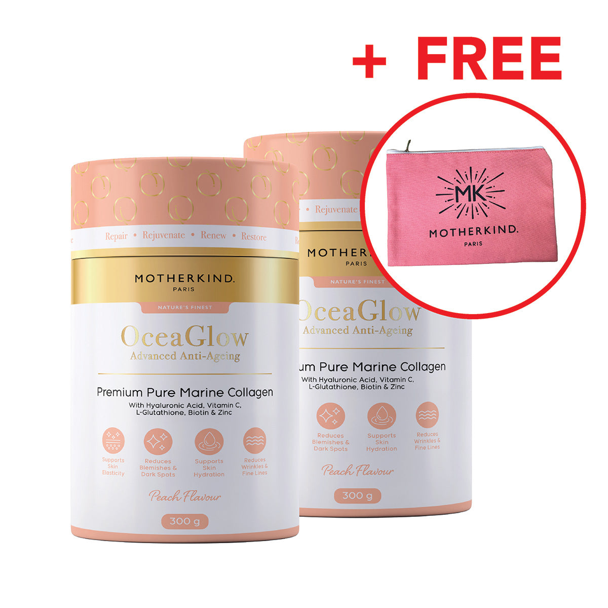 OceaGlow Marine Collagen-Starter kit + FREE GIFT
