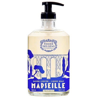 LIMITED EDITION Glass bottle – Liquid Marseille soap 500ml | OLIVE