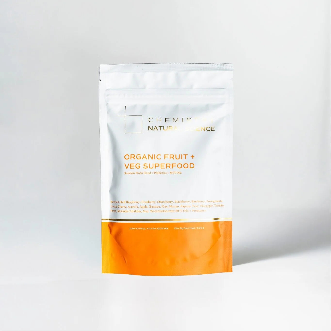 ORGANIC FRUIT + VEG SUPERFOOD | 100G