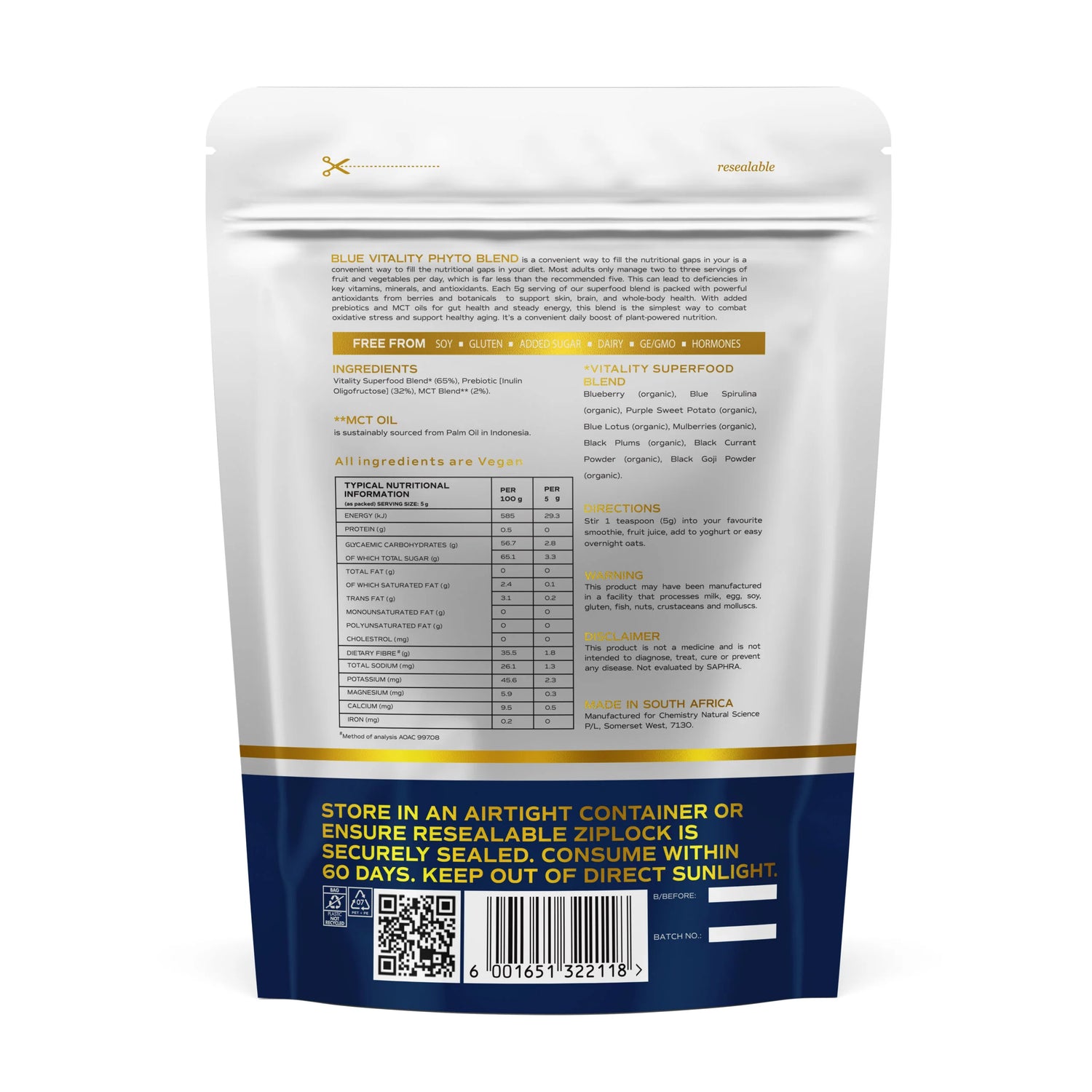 ORGANIC BLUE SUPERFOOD | 100G