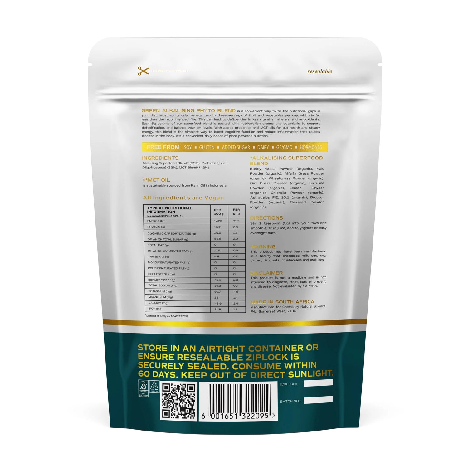ORGANIC GREEN SUPERFOOD | 100G