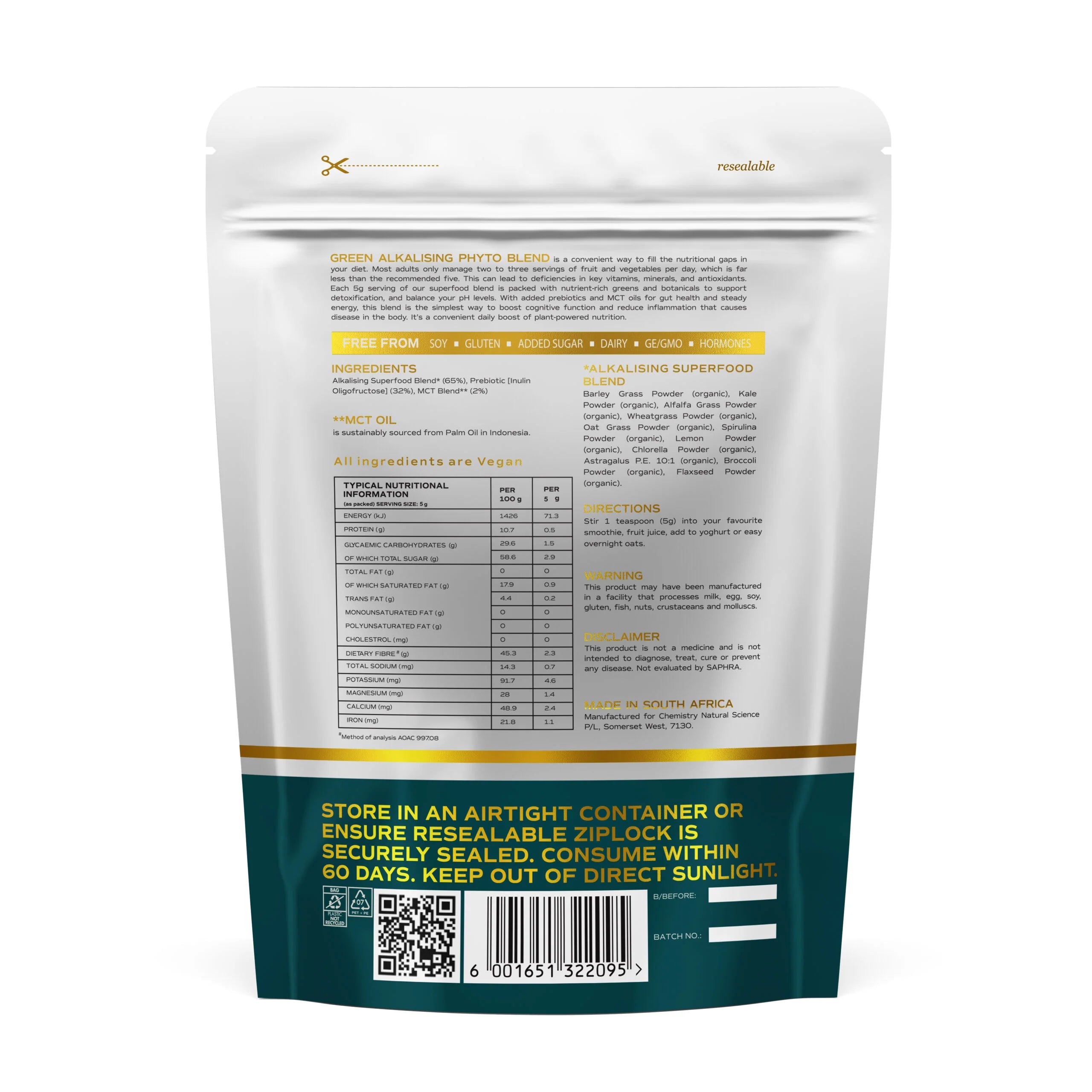 ORGANIC GREEN SUPERFOOD | 100G