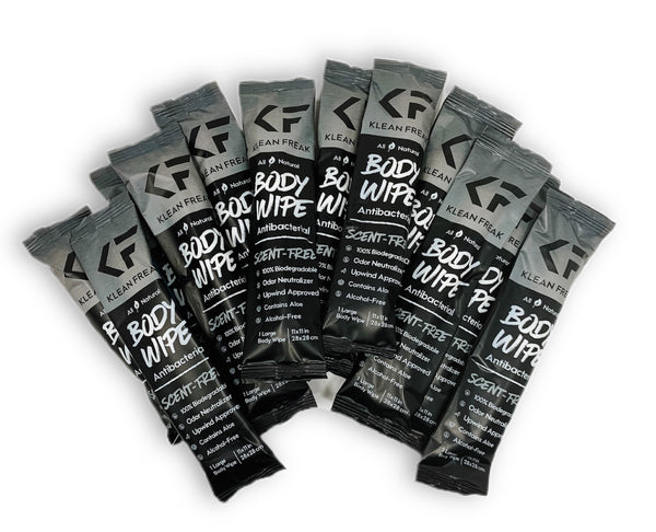 Body Wipes - 12 Pack Scent Free