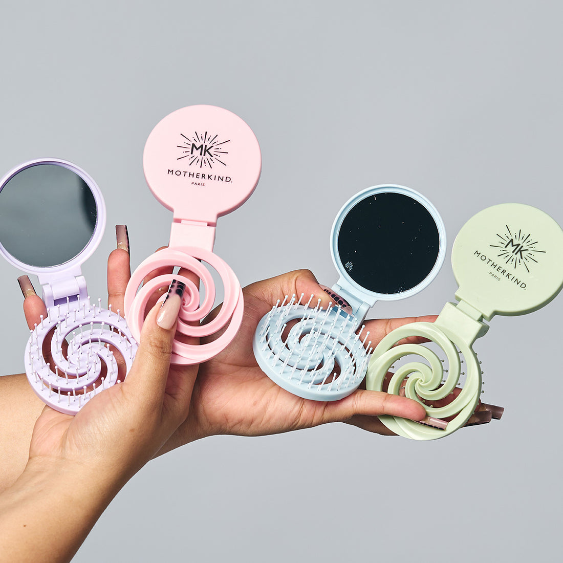 Compact Travel Hairbrush