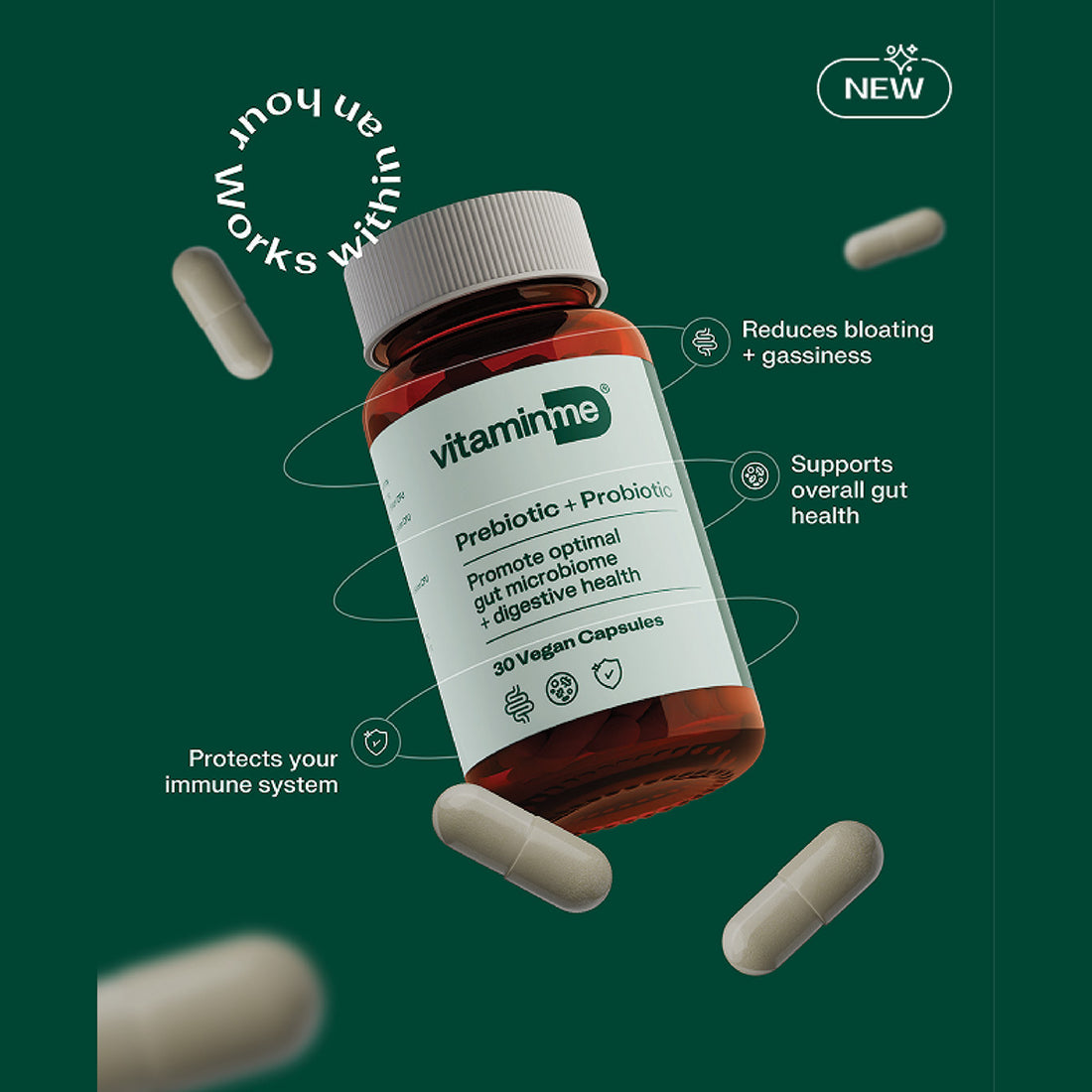 Prebiotic + Probiotic