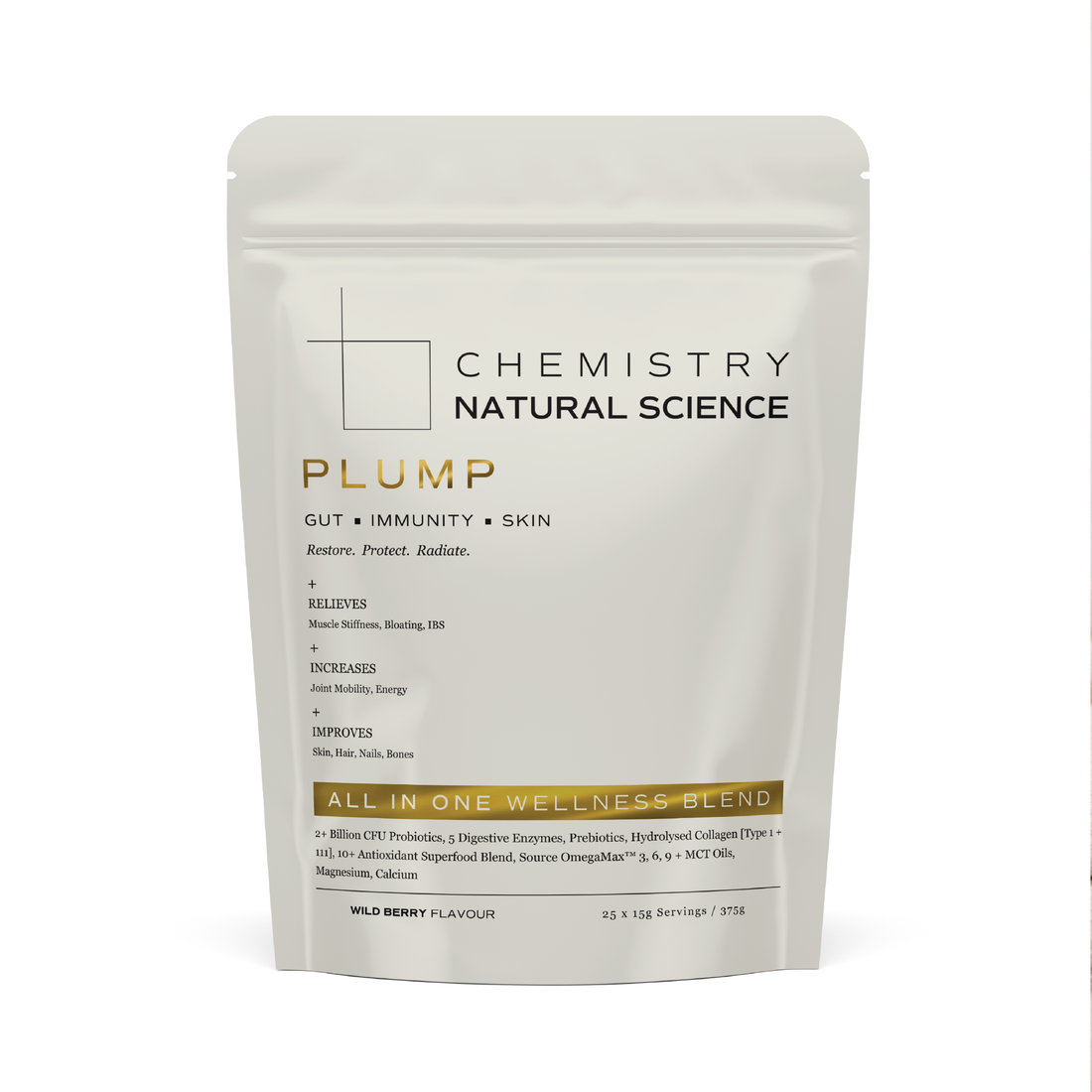 PLUMP - GUT + IMMUNITY + SKIN | 375 g