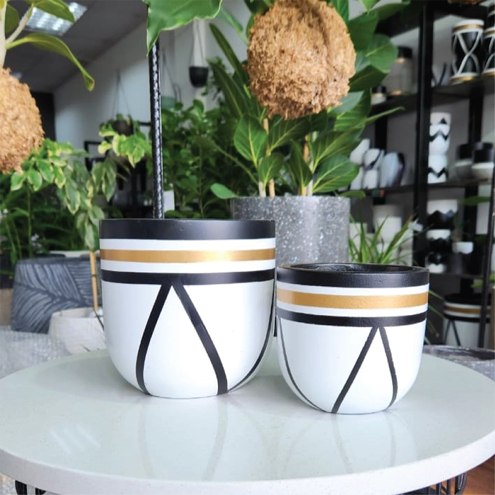 Zeus Indoor Modern Pot Combo