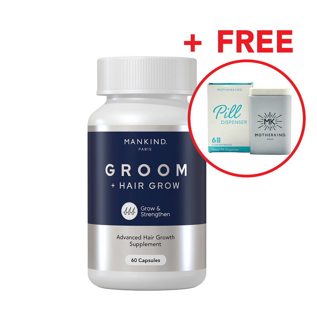 Groom + Hair Grow + FREE GIFT