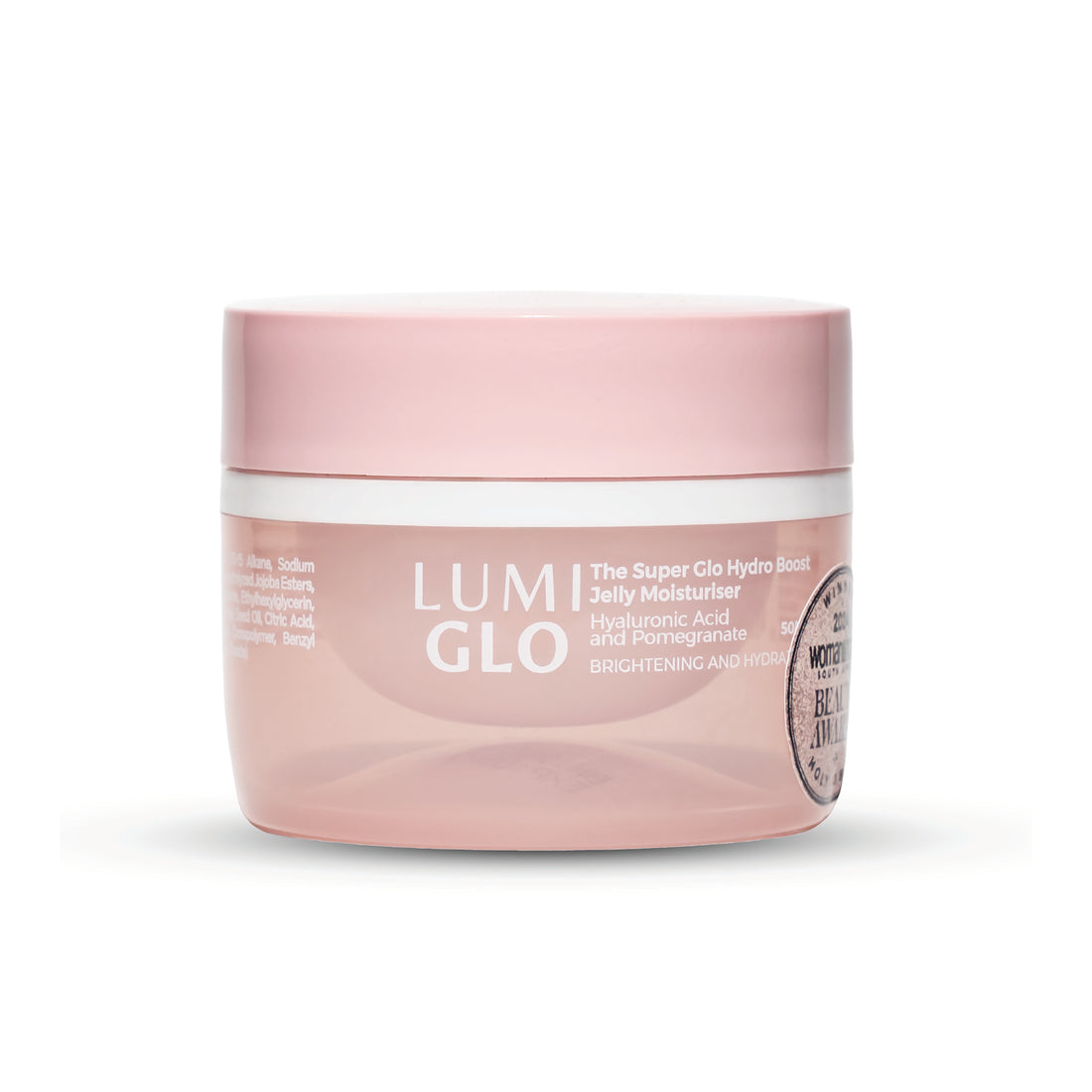 The Super Glo Hydro Boost Jelly Moisturiser