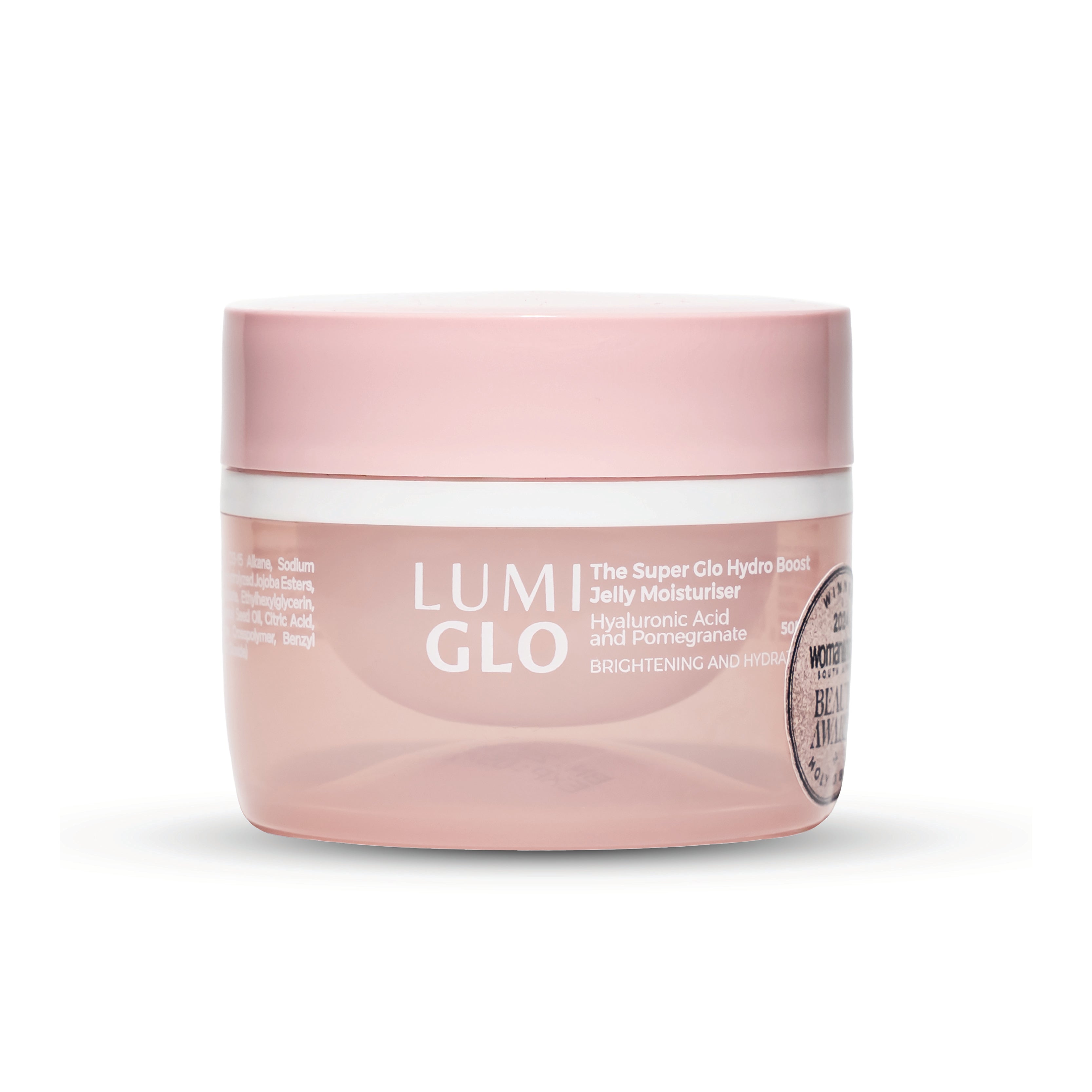 The Super Glo Hydro Boost Jelly Moisturiser