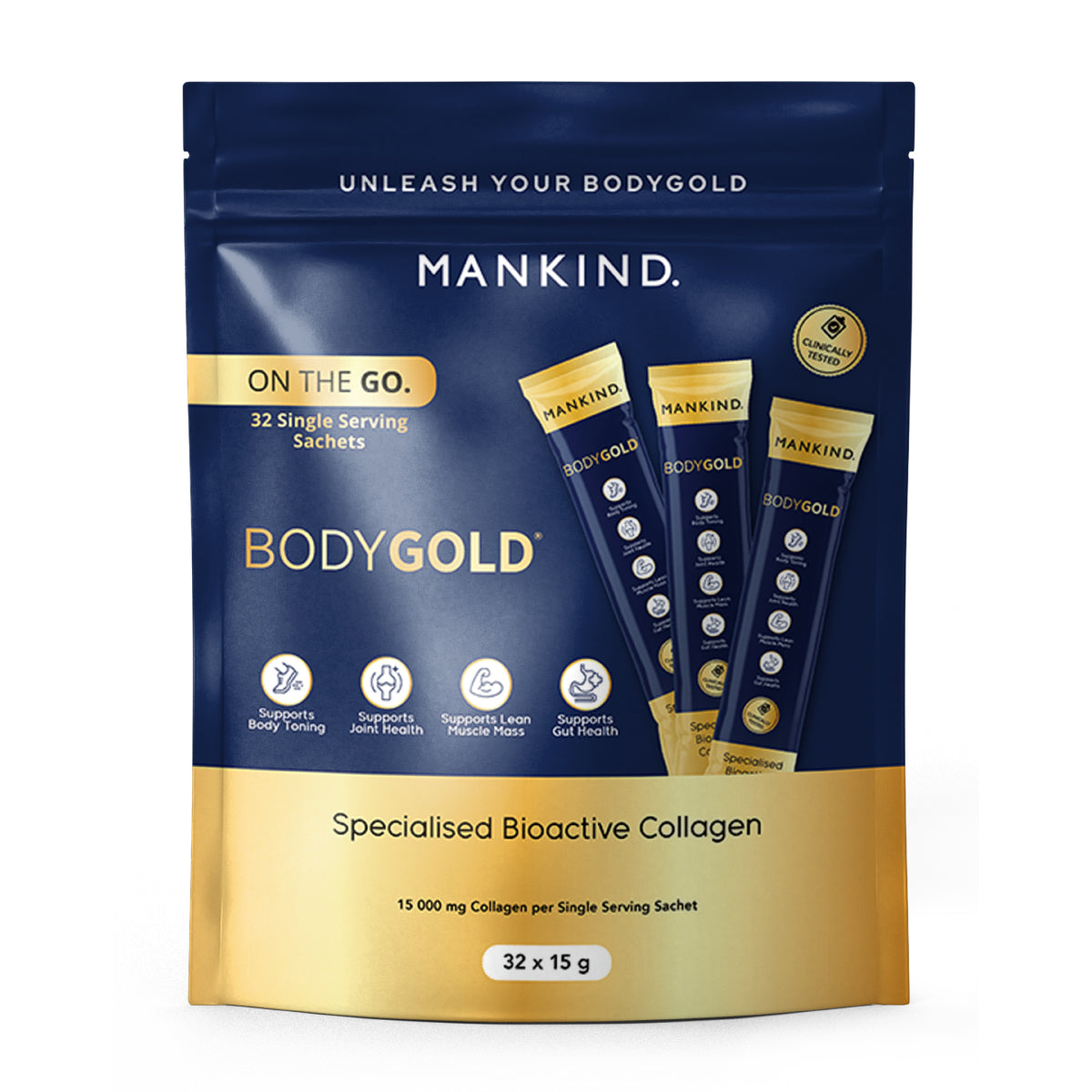 BodyGOLD Collagen Single Servings