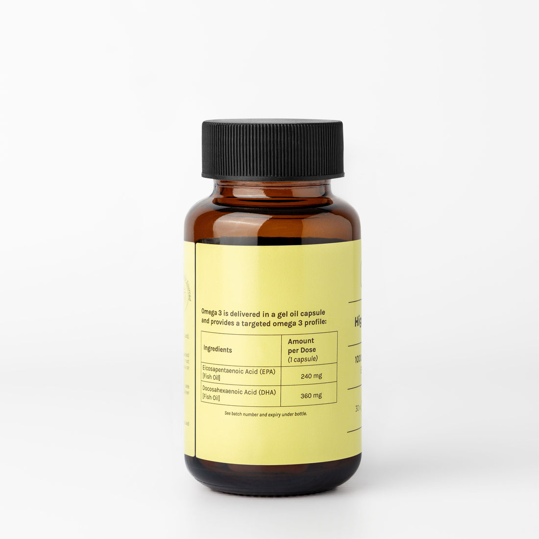 Omega 3-1000mg Fish Oil