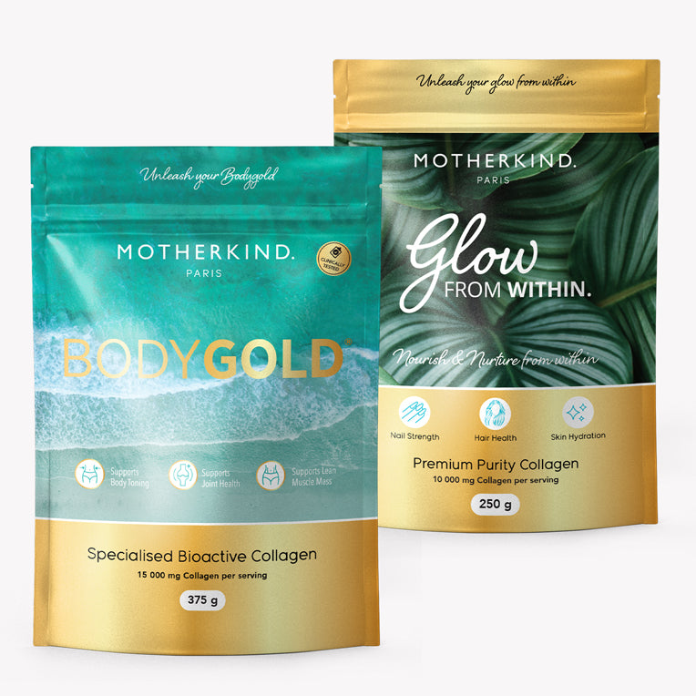 Motherkind Glow &amp; Gold Collagen Starter Kit