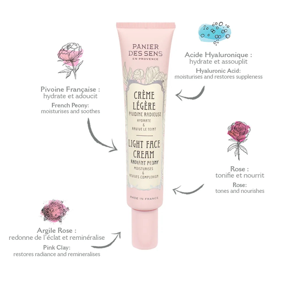 RADIANT PEONY: Light Face Cream